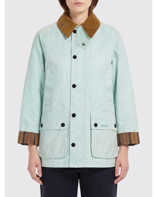 Barbour Green Bedale Oversize Waxed Cotton Casual Jacket for men