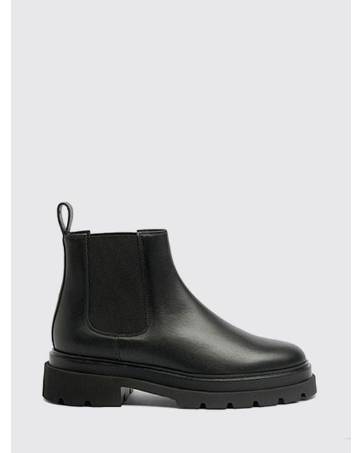 Santoni Black Shoes