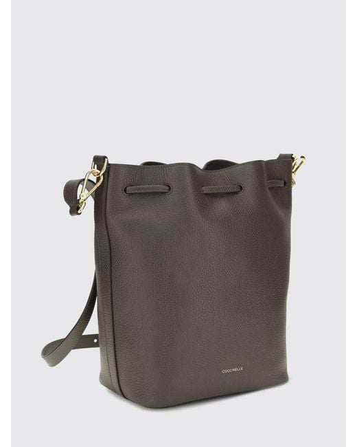 Coccinelle Gray Shoulder Bag