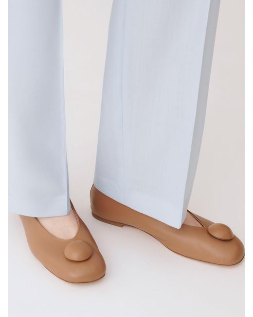 Fabiana Filippi White Ballerinas