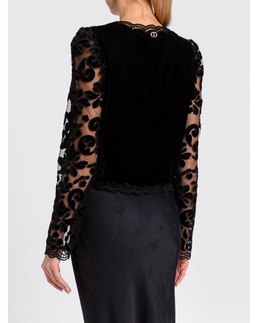 Twinset Black Blazer