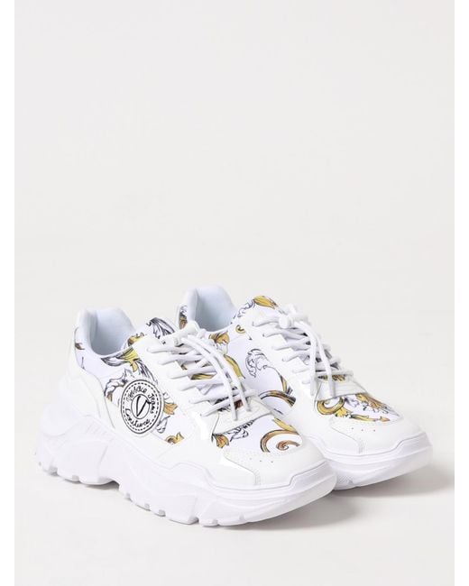 Versace Jeans Couture White Sneakers