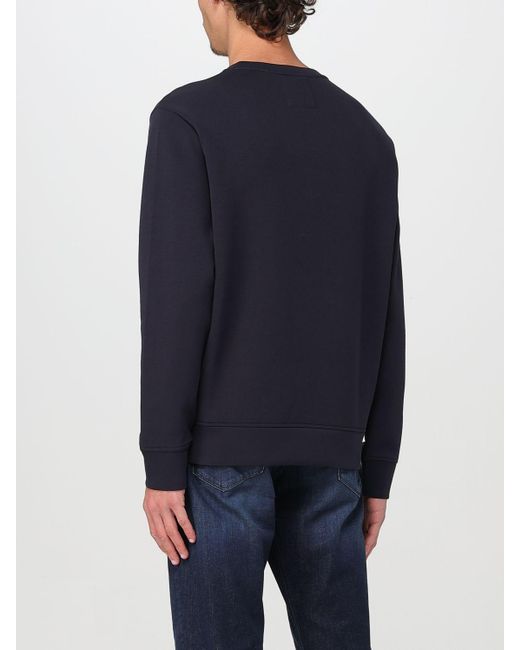 Sudadera Hombre Emporio Armani de hombre de color Blue