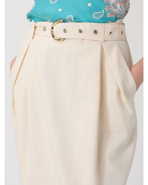 Pinko Natural Edwina Midi Skirt