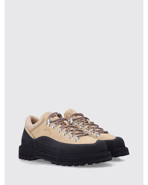 Diemme White Cornaro Lace-Up Ankle Boots for men