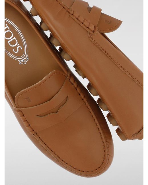 Tod's Brown Mokassins Damen