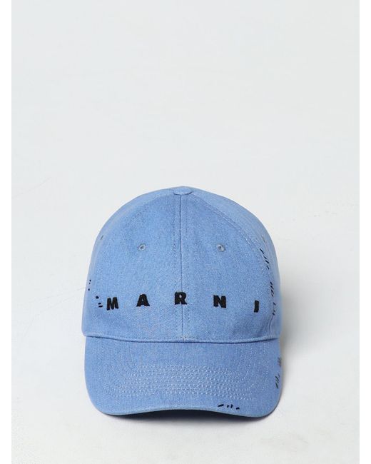 Marni Blue Hat for men