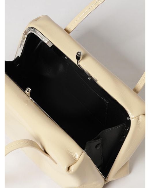 Jil Sander Natural Goji Pillow Leather Bag