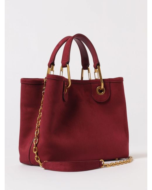 Emporio Armani Red Schultertasche Damen