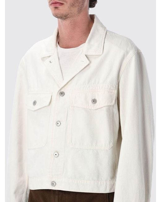 Lemaire Natural Denim Jacket for men