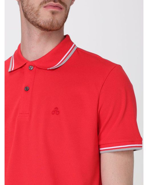 Peuterey Red Polo Shirt for men