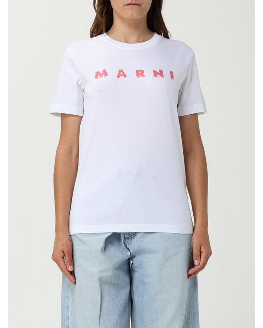 Camiseta Mujer Marni de color White