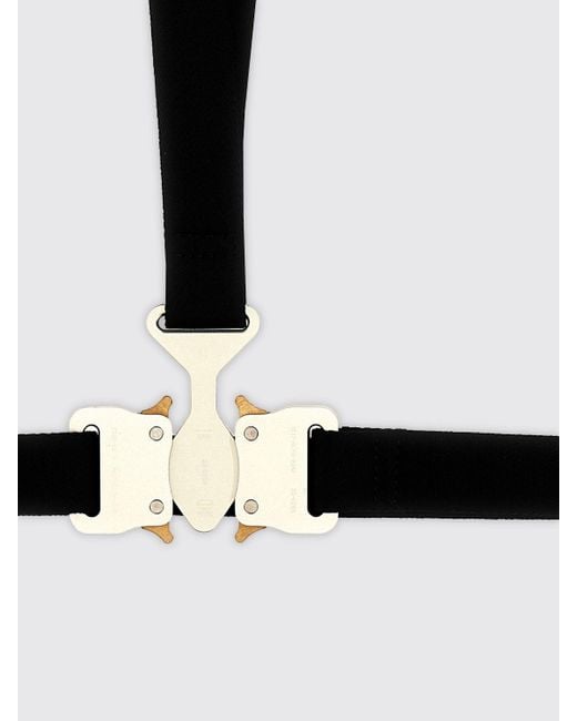 Cintura Harness in nylon di 1017 ALYX 9SM in White da Uomo