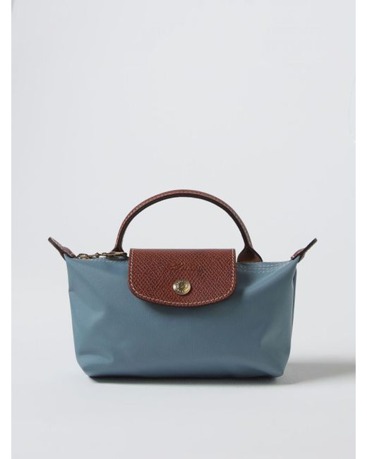 Bolso De Mano Mujer Longchamp de color Blue