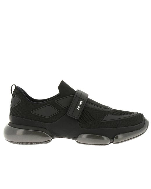 Prada Black Sneakers Shoes Men for men