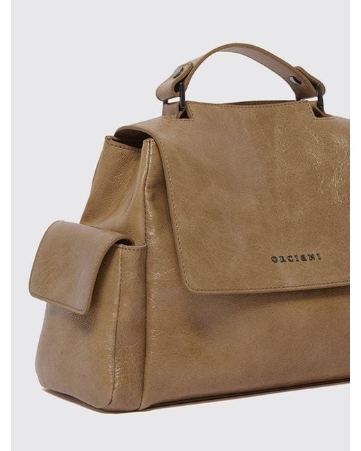 Orciani Natural Leather Sveva Stark Bag