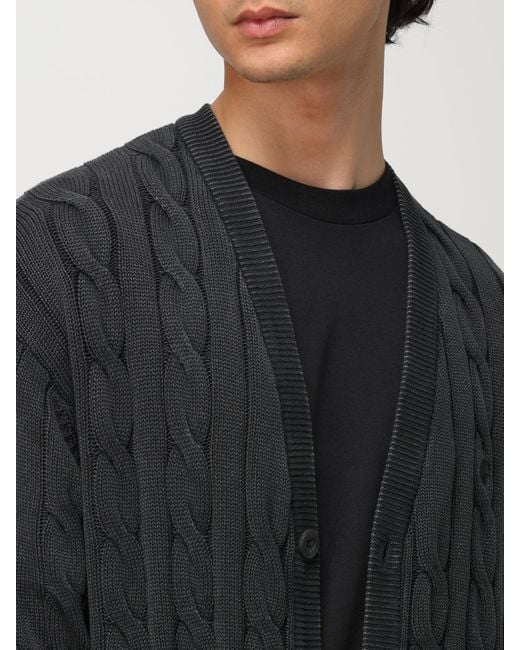 Carhartt Blue Knitted Cardigan for men