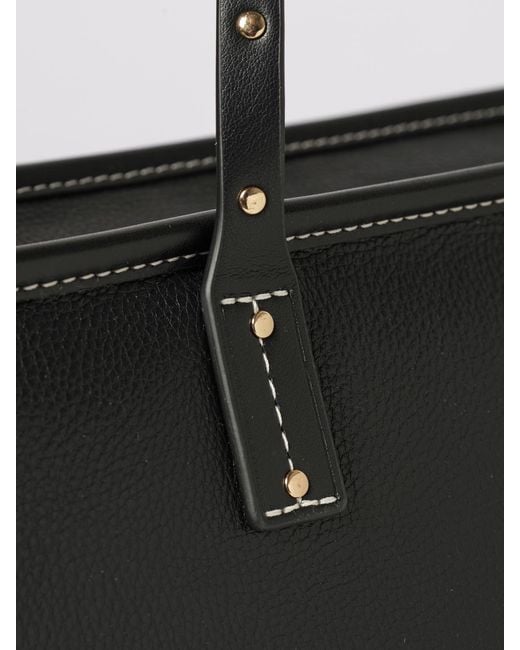 Liu Jo Black Grained Faux Leather Bag