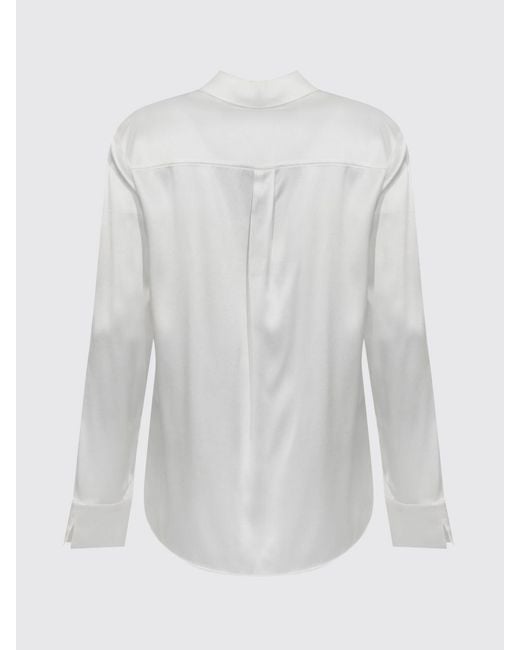 Max Mara White Silk Shirt