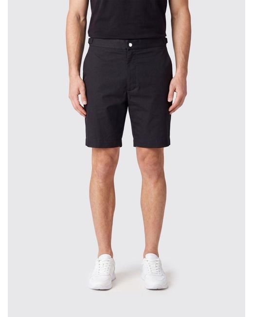 Frescobol Carioca Black Chino Shorts for men