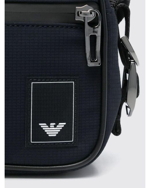 Borsa A Tracolla Con Pochette di Emporio Armani in Black da Uomo