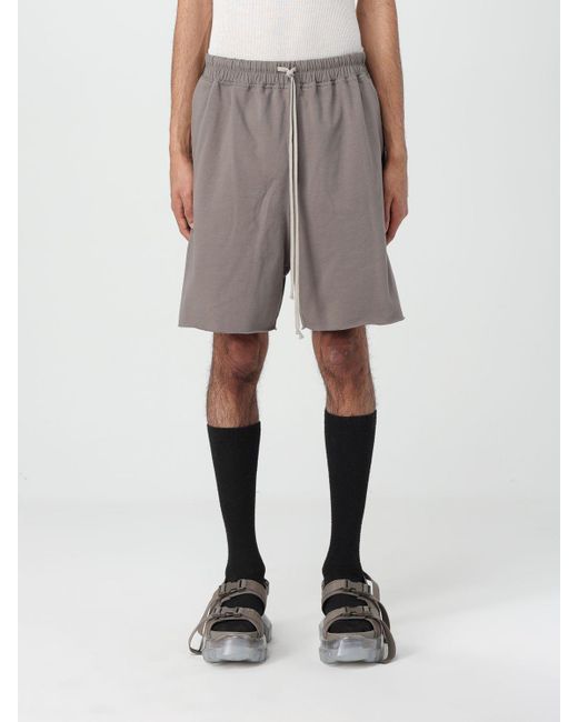 Pantalones cortos Rick Owens de hombre de color Gray