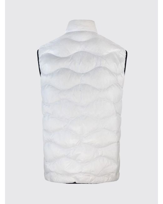 Blauer Gray Padded Nylon Quilted Vest for men