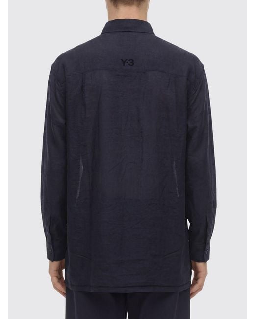Y-3 Blue Shirt for men