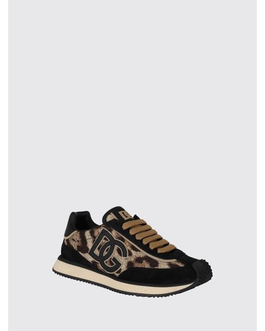Dolce & Gabbana Black Dolce &Amp Gabbana Dg Cushion Trainers