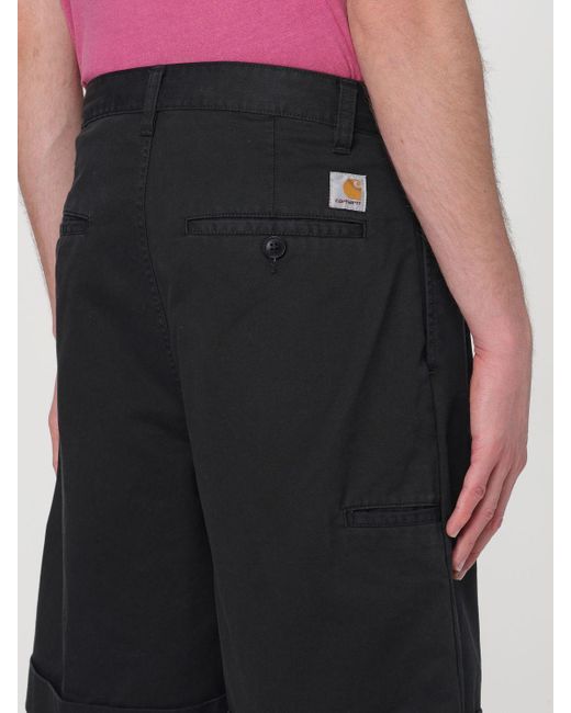Pantalones cortos Carhartt de hombre de color Black