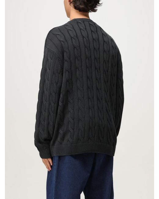 Carhartt Blue Knitted Cardigan for men