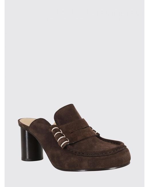 J.W. Anderson Brown Suede Mules