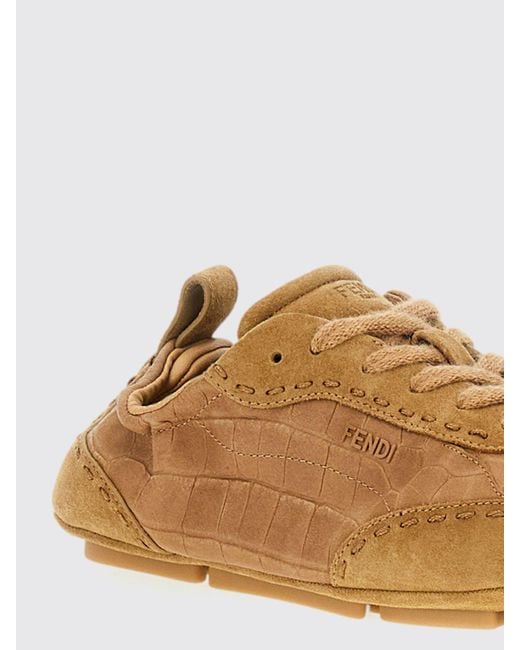 Fendi Brown Trainers for men