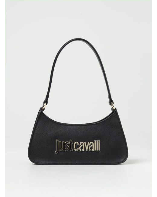 Just Cavalli White Shoulder Bag