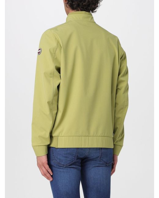 Colmar Green Softshell Biker Jacket for men