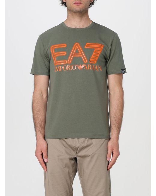 EA7 T-shirt in Green für Herren