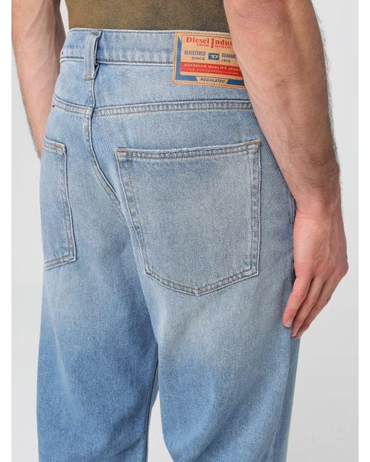 Jeans Largo di DIESEL in Blue da Uomo