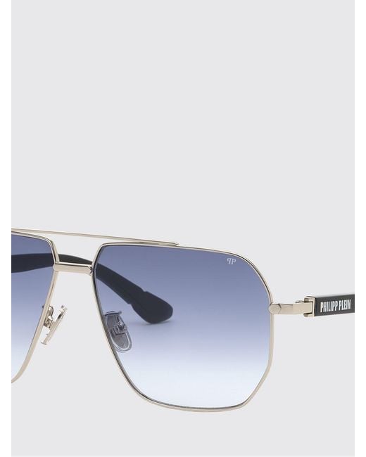 Philipp Plein White Sunglasses for men