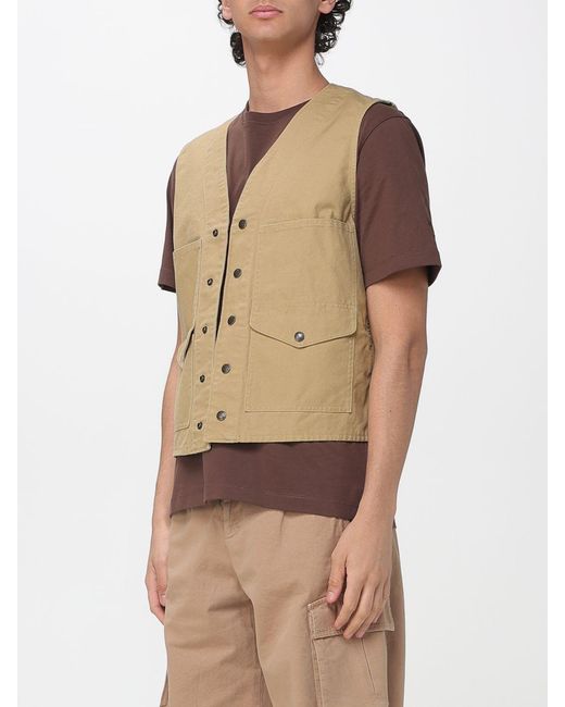 Filson Natural Cotton Vest for men