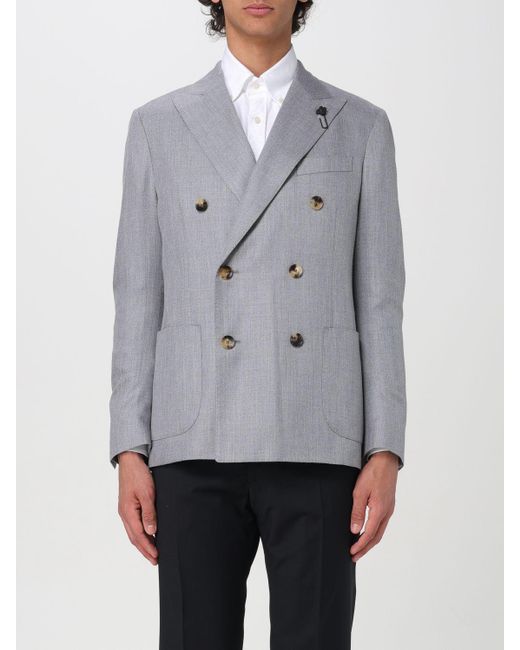 Lardini Gray Jacket for men
