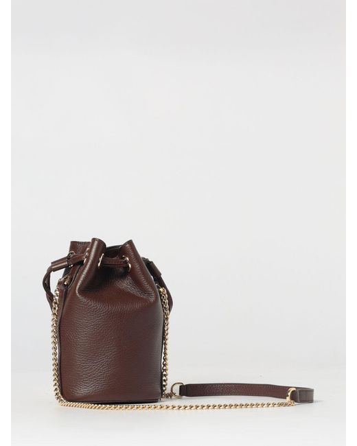 Lancel Brown Premiere Flirt Grained Leather Bag