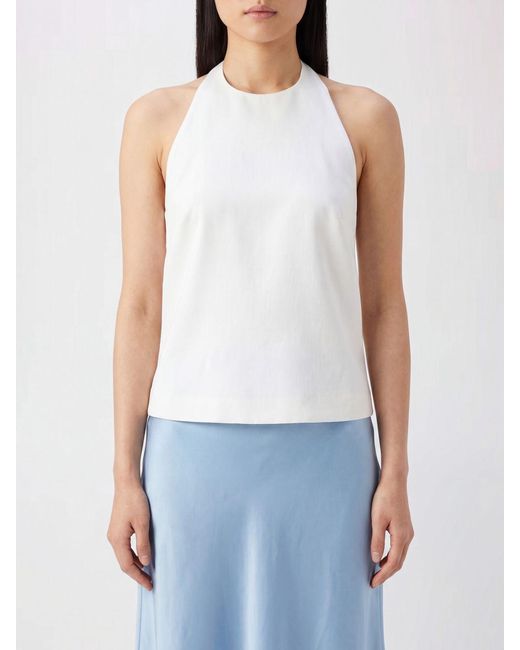 Loulou de Saison Blue Viscose Blend Top