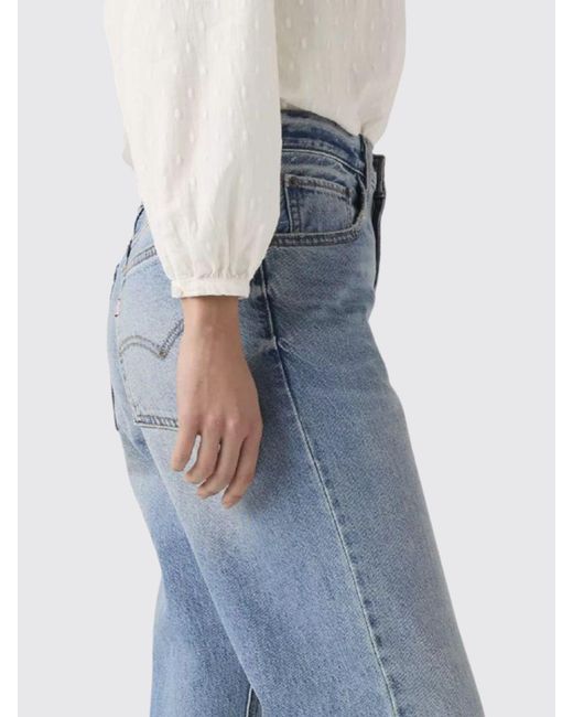 Levi's Blue Loose Boot Denim Jeans