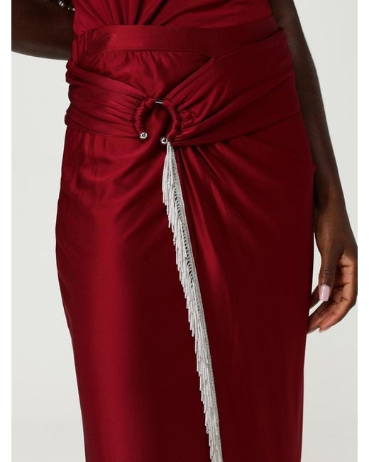 Rabanne Red Skirt