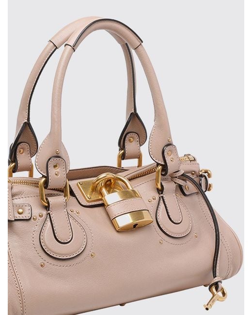 Chloé Natural Chlo&Eacute Paddington Leather Bag