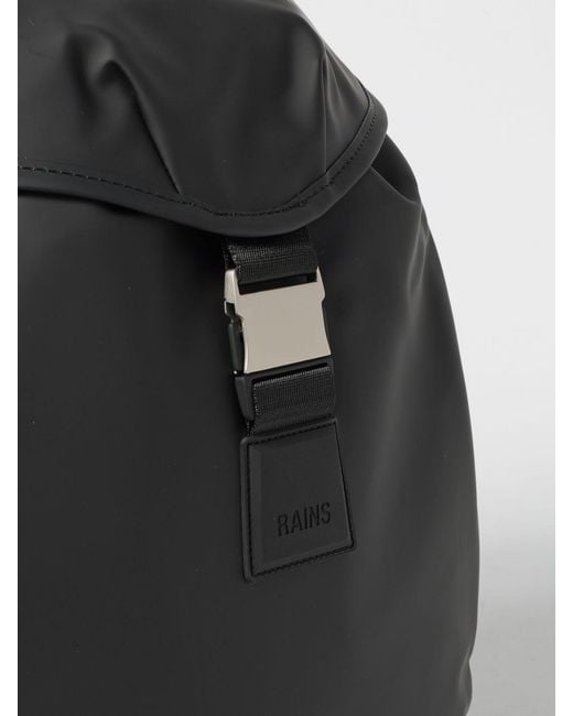 Rains Black Shoulder Bag
