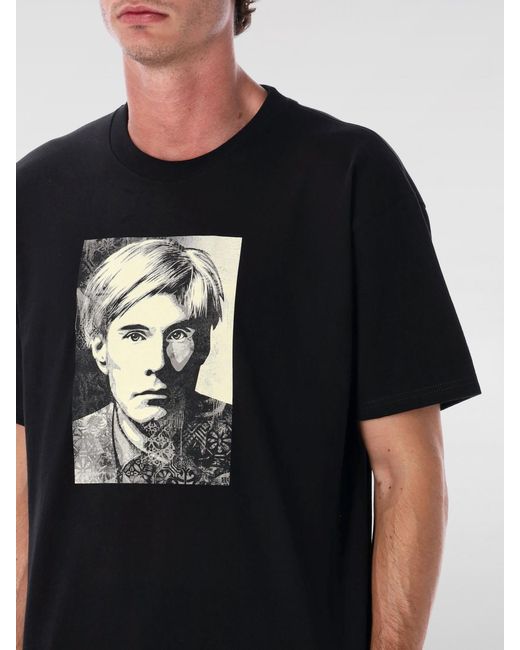 Obey Black T-Shirt for men