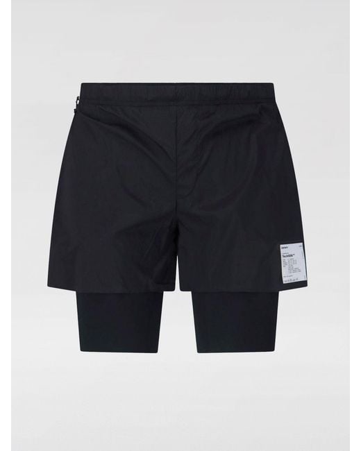 Satisfy Blue Stretch Technical Fabric Sports Shorts for men