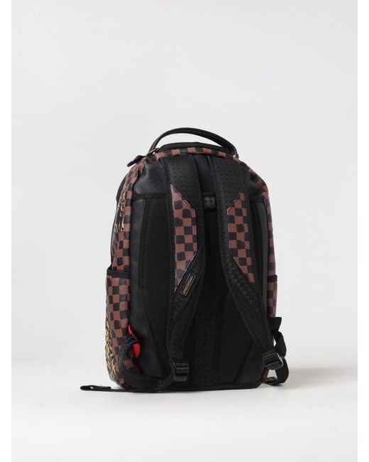 Sprayground Multicolor Sharaf Dg Checkered Backpack for men