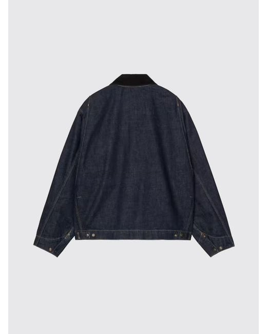 Carhartt Blue Denim Jacket for men
